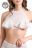 Белый эротический бралетт Erolanta Karen с открытой грудью размер 50-52
