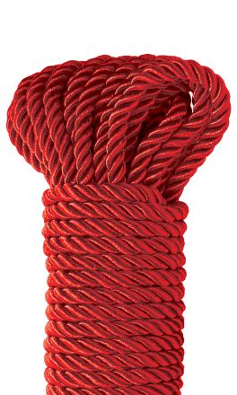 Красная веревка для фиксации Deluxe Silky Rope