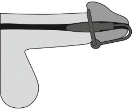 Уретральный стимулятор Penis Plug с силиконовым кольцом под головку