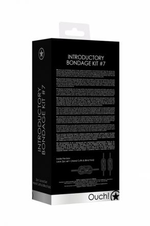 Набор для бондажа Introductory Bondage Kit #7 Black