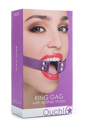 Кляп Ring Gag Purple