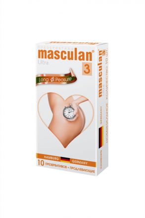 Презервативы Masculan Ultra Long &amp; Pleasure №10