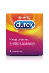 Презервативы Durex Pleasuremax №3