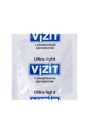 Презервативы Vizit Ultra light Ультратонкие 3 шт