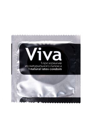 Ребристые презервативы Viva 3 шт