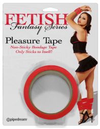Красный бондажный скотч Pleasure Tape