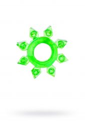 Зелёное эрекционное кольцо #818002