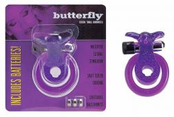 Эрекционное кольцо Butterfly Ball Harness