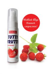 Съедобная смазка Tutti-Frutti со вкусом земляники